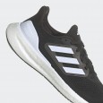 حذاء اديداس بيور بوست 23 للجنسين لون اسود ونعل ابيض-adidas Mens' Pureboost 23 Shoes - Black