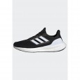 حذاء اديداس بيور بوست 23 للجنسين لون اسود ونعل ابيض-adidas Mens' Pureboost 23 Shoes - Black