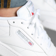 Reebok Mens' Club C 85 Shoes - White- حذاء ريبوك كلوب سي 85 للرجال لون أبيض