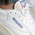 Reebok Mens' Club C 85 Vintage Shoes- حذاء ريبوك كلوب سي 85 فانتيج للرجال لون أبيض