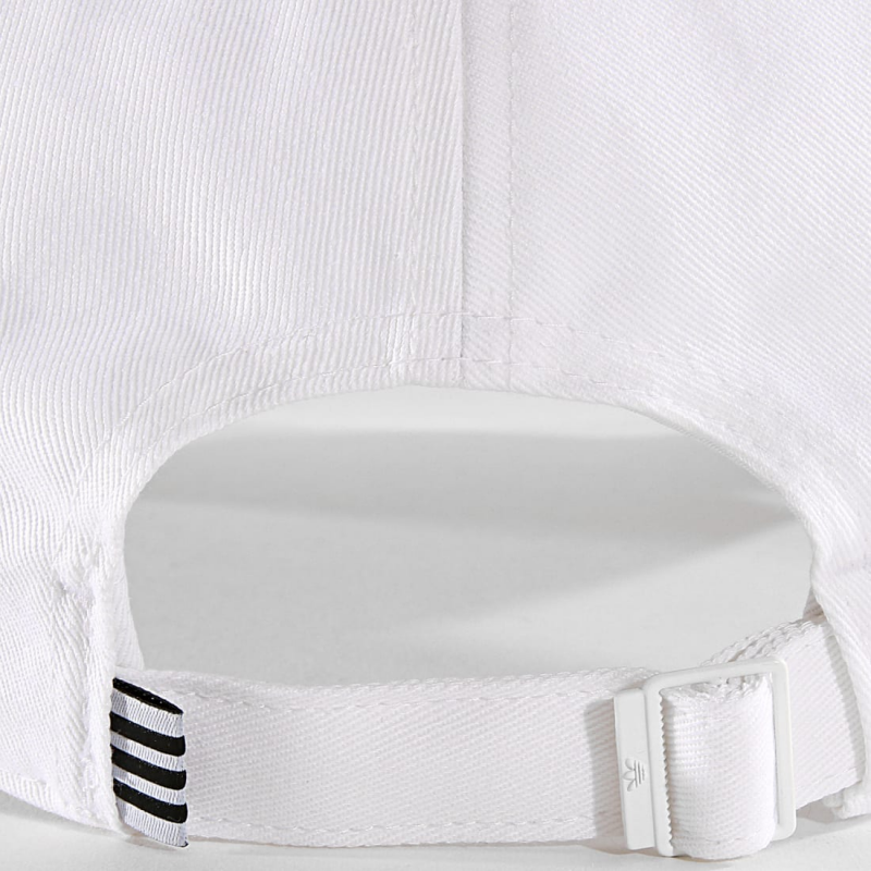 طاقية اديداس تريفول بيسبول للجنسين لون ابيض-adidas Unisex' Trefoil Baseball Cap White