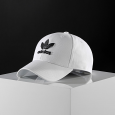 طاقية اديداس تريفول بيسبول للجنسين لون ابيض-adidas Unisex' Trefoil Baseball Cap White