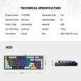 FANTECH MECHANICAL KEYBOARD MK890V2