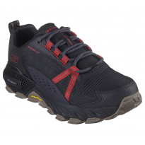 Skechers Men's 3D Max Protect Shoes - حذاء سكيتشرز 3 دي ماكس بروتيك للرجال لون اسود ورمادي