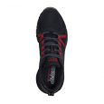 Skechers Men's 3D Max Protect Shoes - حذاء سكيتشرز 3 دي ماكس بروتيك للرجال لون اسود ورمادي