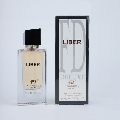 LIBER EDP By Fragrance Deluxe for Womens 80ML - عطر ليبر من فرانجنس ديلوكس للنساء سعة 80 مل