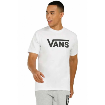 تيشيرت فانز كلاسيك للرجال لون ابيض-Vans Men's Classic-B Short Sleeve T-Shirt- White