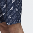 adidas Mens' Originals Monogram Short- شورت اديداس اورجينال مونوجرام للرجال لون ازرق
