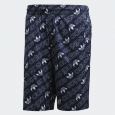 adidas Mens' Originals Monogram Short- شورت اديداس اورجينال مونوجرام للرجال لون ازرق