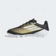 adidas Men's F50 Club Messi Flexible-Ground Boots - Gold - حذاء اديداس اف 50 ميسي فليكسابل جراوند للرجال لون ذهبي وابيض