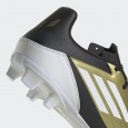 adidas Men's F50 Club Messi Flexible-Ground Boots - Gold - حذاء اديداس اف 50 ميسي فليكسابل جراوند للرجال لون ذهبي وابيض