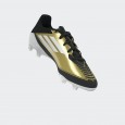 adidas Men's F50 Club Messi Flexible-Ground Boots - Gold - حذاء اديداس اف 50 ميسي فليكسابل جراوند للرجال لون ذهبي وابيض