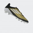 adidas Men's F50 Club Messi Flexible-Ground Boots - Gold - حذاء اديداس اف 50 ميسي فليكسابل جراوند للرجال لون ذهبي وابيض