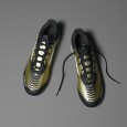 adidas Unisex' F50 League Messi Firm/Multi-Ground Soccer Cleats Boots - Gold - حذاء اديداس اف 50 ليجا ميسي فيرم ملتي جراوند للجنسين لون ذهبي وابيض