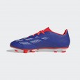 adidas Unisex' Predator Club Flexible Ground Boots - Blue - حذاء اديداس بريديتور كلوب فليكسابل جراوند للجنسين لون ازرق وابيض