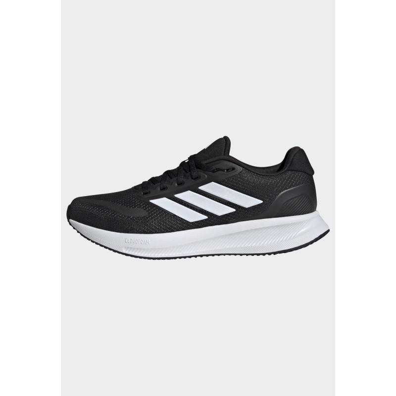 adidas Men's Runfalcon 5 Running Shoes - Black- حذاء اديداس رن فالكون 5 للرجال لون اسود ونعل ابيض