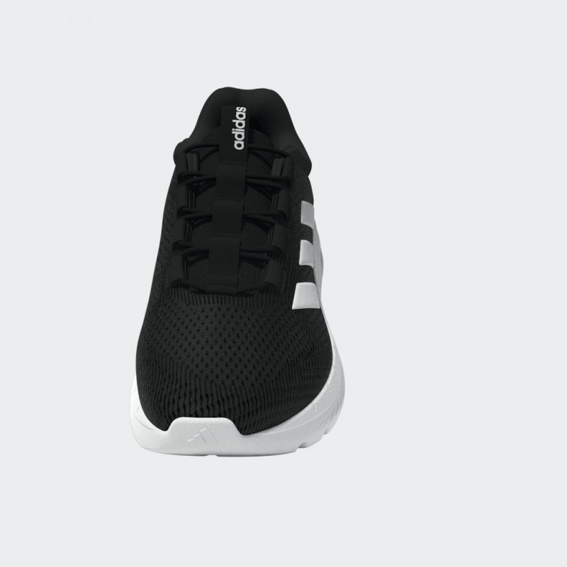 adidas Men's Cloudfoam Comfy Shoes - Black- حذاء اديداس كلاود فوم كومفي للرجال لون اسود ونعل ابيض