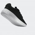 adidas Men's Cloudfoam Comfy Shoes - Black- حذاء اديداس كلاود فوم كومفي للرجال لون اسود ونعل ابيض