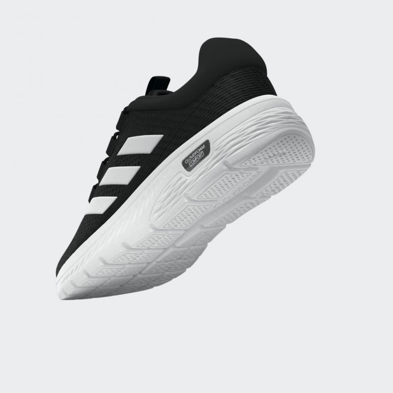 adidas Men's Cloudfoam Comfy Shoes - Black- حذاء اديداس كلاود فوم كومفي للرجال لون اسود ونعل ابيض