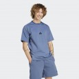 adidas Mens' Z.N.E. Tee - Blue - تيشيرت اديداس زد ان اي للرجال لون ازرق