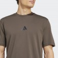 adidas Mens' Strength Graphic Tee - Green - تيشيرت اديداس سترينث جرافيك للرجال لون زيتي