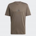 adidas Mens' Strength Graphic Tee - Green - تيشيرت اديداس سترينث جرافيك للرجال لون زيتي