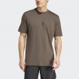 adidas Mens' Strength Graphic Tee - Green - تيشيرت اديداس سترينث جرافيك للرجال لون زيتي