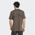 adidas Mens' Strength Graphic Tee - Green - تيشيرت اديداس سترينث جرافيك للرجال لون زيتي