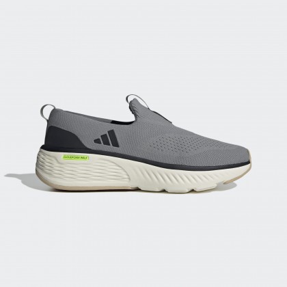 adidas Men's Cloudfoam Go Lounger Shoes - Grey - حذاء اديداس كلاود فوم جو لونجر للرجال لون رمادي ونعل ابيض