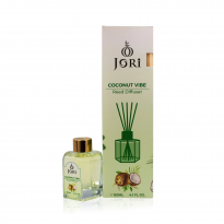 معطر جو عيدان برائحة جوز الهند من جوري حجم 120 مل – COCONUT VIBE Reed Diffuser By JORI 120Ml