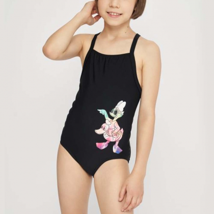 adidas Kids' Disney Suit Black- مايوه اديداس ديزني للأطفال لون اسود