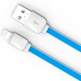 كيبل شحن USB 2.0 للاندرويدxs07 - طول 1 متر- ماركة LDNIO الاصلية-  لون أزرق