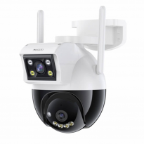 كاميره مزوجة متحركة + ثابته للاماكن الخارجيه Yesido KM12 4 Mega Pixels Dual CCTV Camera