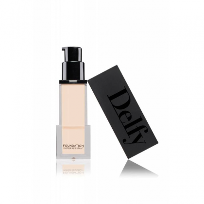 delfy foundation ivory 10كريم اساس يدوم طويلا ومقاوم للماء 35مل