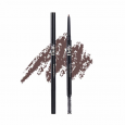 delfy eyebrow pencil taupe قلم تحديد الحواجب باللون بني غامق مع فرشاه اضافيه ذات راسين 1.4غرام