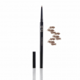 delfy eyebrow pencil taupe قلم تحديد الحواجب باللون بني غامق مع فرشاه اضافيه ذات راسين 1.4غرام