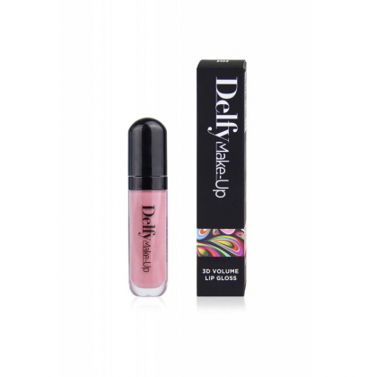 Delfy 3D Volume Lip Gloss (Sahara Rose) 7 ML- لب جلوس لامع من ديلفي