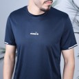 تيشيرت ديادورا أكتيف توب نص كم للرجال لون كحلي - Diadora Men's Active Top T-Shirts