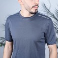 تيشيرت ديادورا أكتيف توب نص كم للرجال لون رمادي - Diadora Men's Active Top T-Shirts