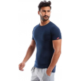 تيشيرت داخلي نص كم قطن ستريتش من قطونيل للرجال لون كحلي- Cottonil Cotton Stretch Half Sleeve O- Navy