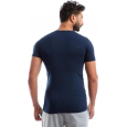 تيشيرت داخلي نص كم قطن ستريتش من قطونيل للرجال لون كحلي- Cottonil Cotton Stretch Half Sleeve O- Navy