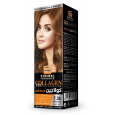 طقم صبغة شعر كولاجين من نيترو كندا درجة 7.38 أشقر كراميل (3 قطع)- Nitro Canada Collagen Pro Hair Color System (100ML CREAM+150ML OXIDANT+10ML SERUM)