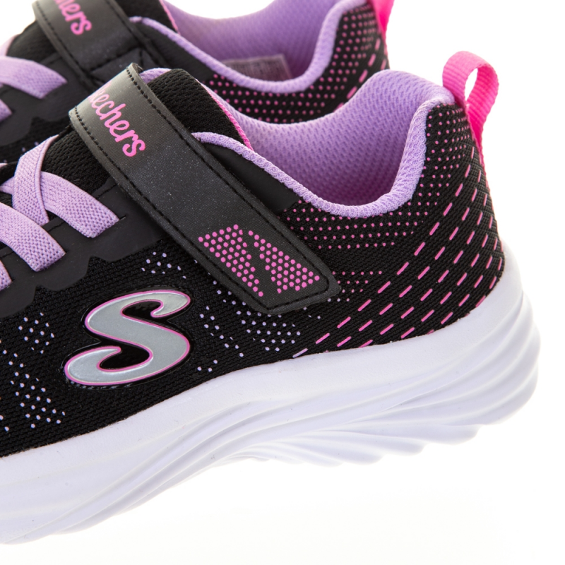 حذاء سكيتشرز دريمي دانسر راديتنت للأطفال لون أسود ونعل أبيض Skechers Kids Dreamy Dancer - Radiant Rogue Shoes