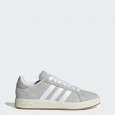 حذاء اديداس كورت بيس للرجال لون رمادي-adidas Mens' Grand Court Base Shoes- Grey