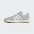 حذاء اديداس كورت بيس للرجال لون رمادي-adidas Mens' Grand Court Base Shoes- Grey