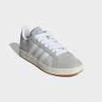حذاء اديداس كورت بيس للرجال لون رمادي-adidas Mens' Grand Court Base Shoes- Grey