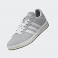 حذاء اديداس كورت بيس للرجال لون رمادي-adidas Mens' Grand Court Base Shoes- Grey