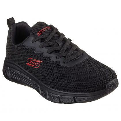 Skechers Men's BOBS Sport B Flex - Chill Edge Shoes - حذاء سكيتشرز بوبس سبورت بي فليكس للرجال لون أسود