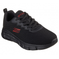 Skechers Men's BOBS Sport B Flex - Chill Edge Shoes - حذاء سكيتشرز بوبس سبورت بي فليكس للرجال لون أسود