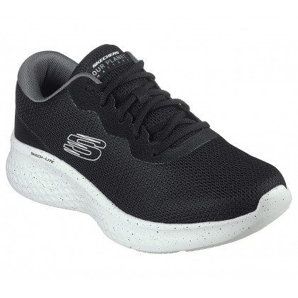 حذاء سكيتشرز سكيتش لايت برو للرجال لون أسود ونعل أسود- Skechers Men's Skech-Lite Pro - Planos Shoes